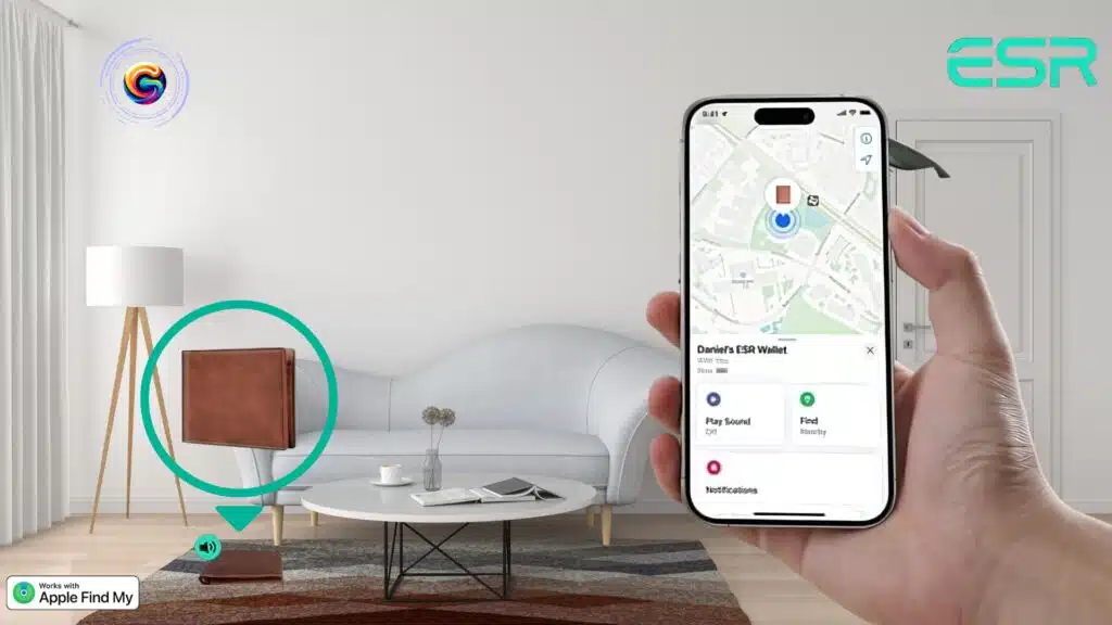 World's 1st Wallet with Built-in Find My